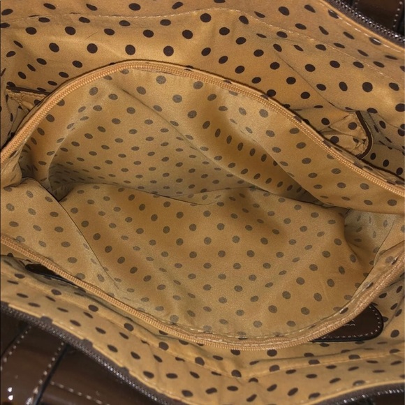 Striped Tote Purse - Picture 8 of 10